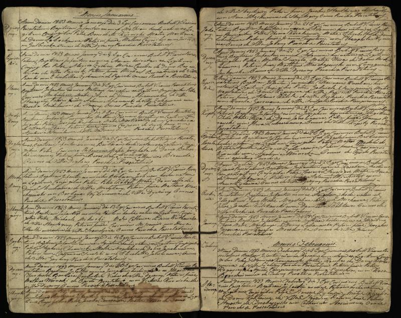 Pušaloto Romos katalikų parapijos bažnyčios 1822–1828 metų krikšto metrikų knyga
