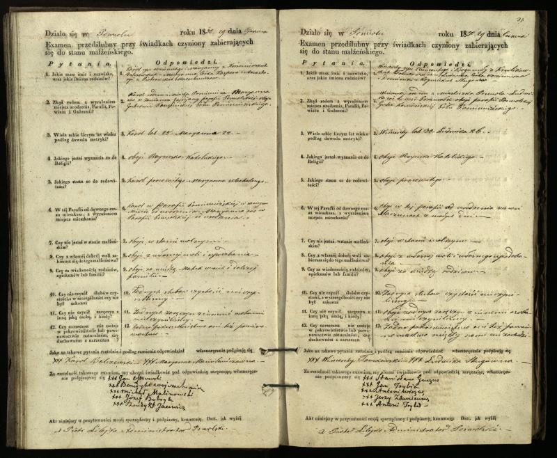 Pasvalio Romos katalikų parapijos bažnyčios 1849–1859 metų priešjungtuvinės apklausos knyga