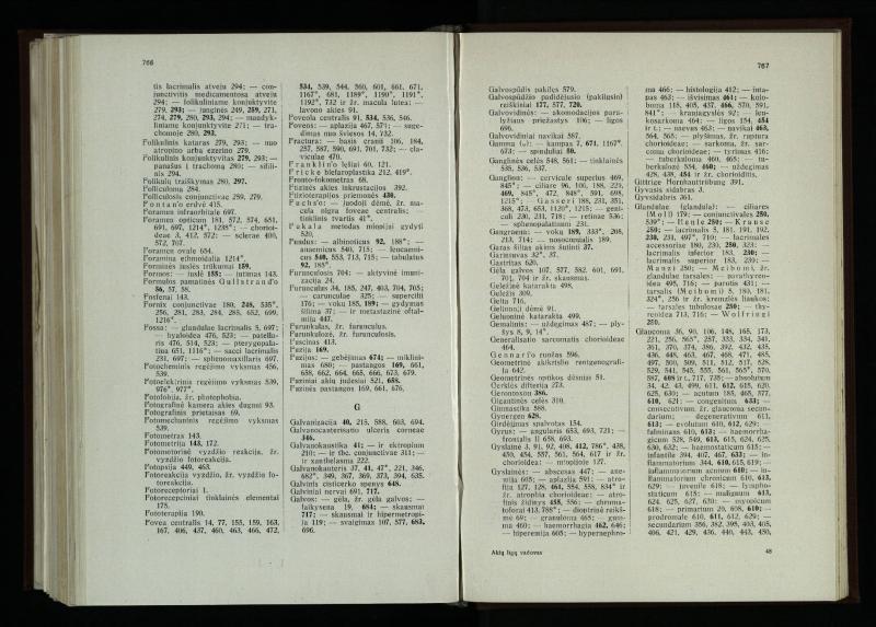 Akių ligų vadovas / Petras Avižonis. – Kaunas: Medicinos fakultetao leidinys, 1940. – VIII, 841, [2] p., 18 iliustr. lap.