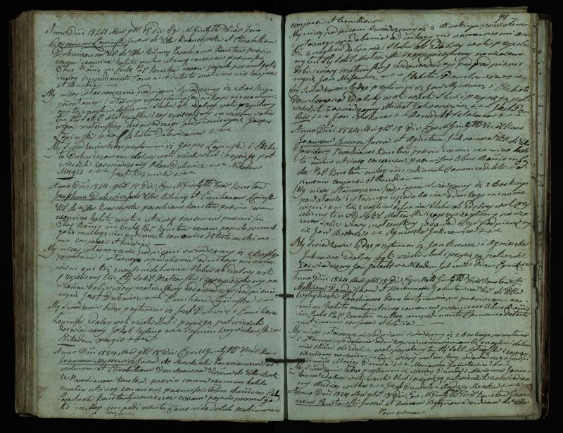 Vaškų (Konstantinavo) Romos katalikų parapijos bažnyčios 1809–1827 metų jungtuvių metrikų knyga