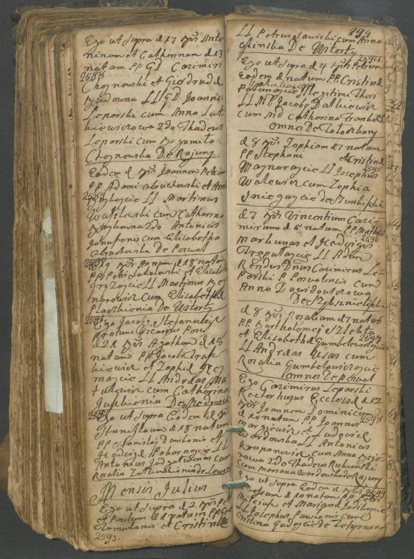 Pasvalio Romos katalikų parapijos bažnyčios 1749–1772 metų krikšto metrikų knyga