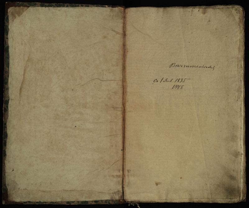 Pušaloto Romos katalikų parapijos bažnyčios 1835–1848 metų jungtuvių metrikų knyga