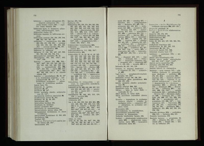 Akių ligų vadovas / Petras Avižonis. – Kaunas: Medicinos fakultetao leidinys, 1940. – VIII, 841, [2] p., 18 iliustr. lap.