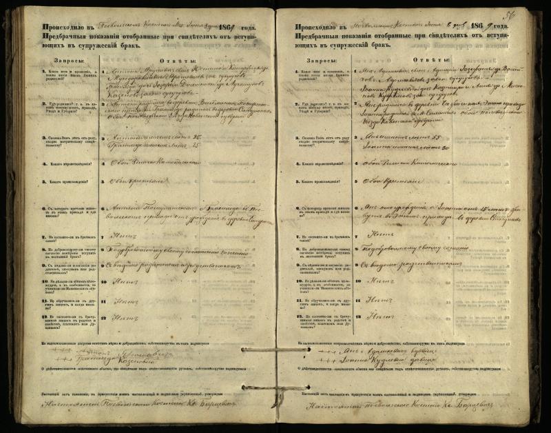 Pasvalio Romos katalikų parapijos bažnyčios 1866–1876 metų priešjungtuvinės apklausos knyga