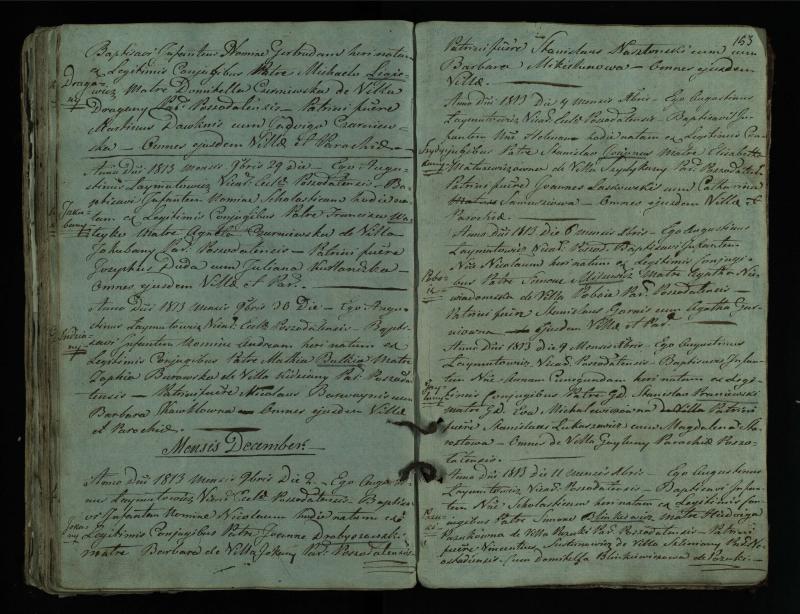 Pušaloto Romos katalikų parapijos bažnyčios 1802–1814 metų krikšto metrikų knyga