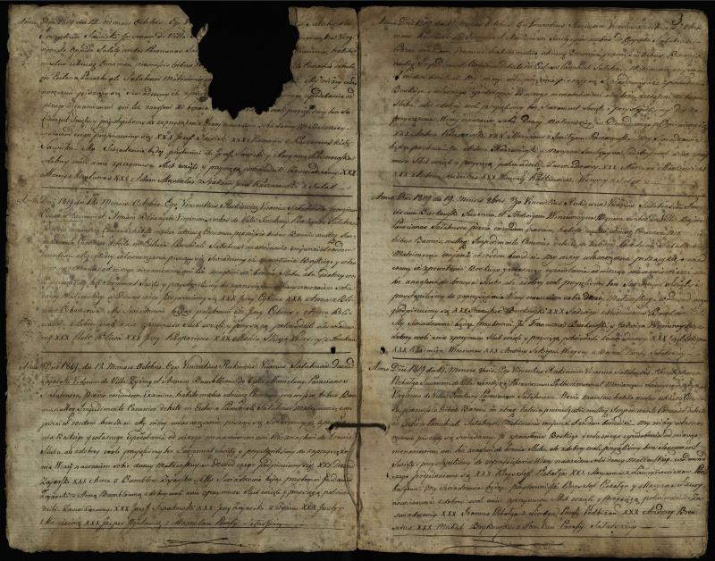 Saločių Romos katalikų parapijos bažnyčios 1819–1827 metų priešjungtuvinės apklausos knyga