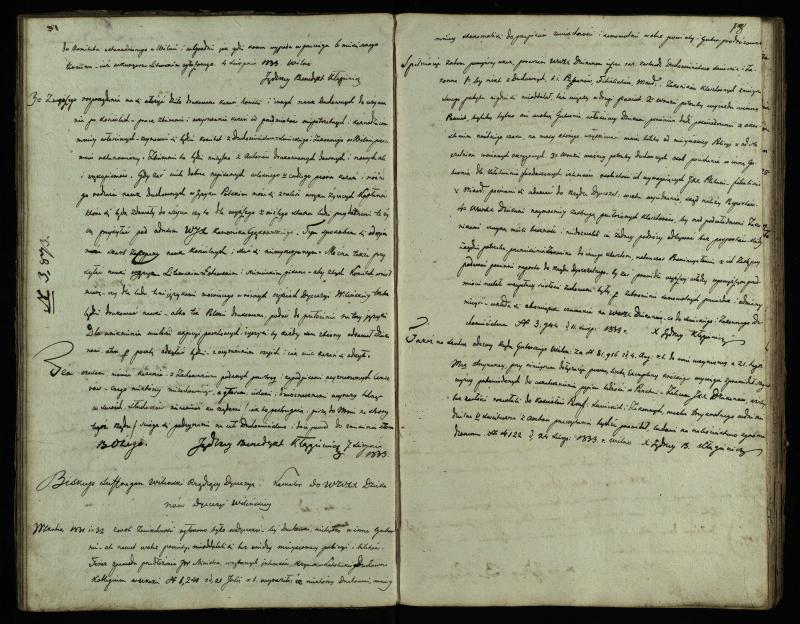 Pasvalio Romos katalikų parapijos bažnyčios 1825–1839 metų jungtuvių metrikų knyga, susirašinėjimai