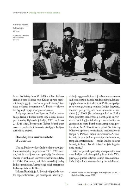 Šiaurietiški atsivėrimai : Pasvalio krašto istorijos ir kultūros žurnalas 2015, nr. 1 (38)
