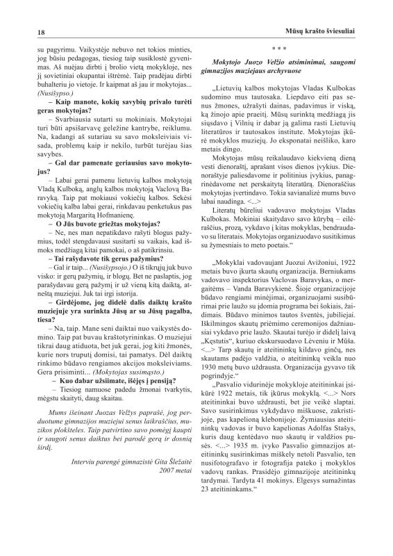 Šiaurietiški atsivėrimai : Pasvalio krašto istorijos ir kultūros žurnalas 2010, nr. 1 (28)