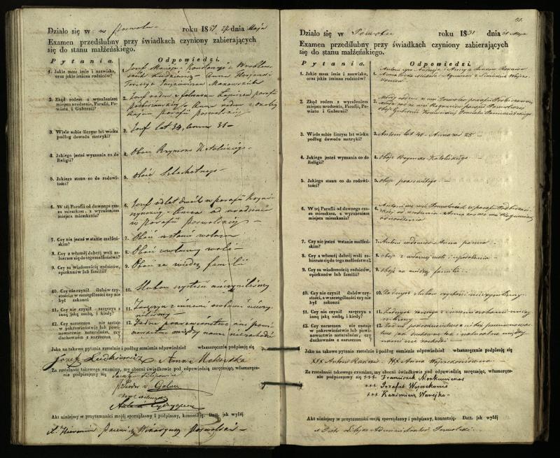 Pasvalio Romos katalikų parapijos bažnyčios 1849–1859 metų priešjungtuvinės apklausos knyga