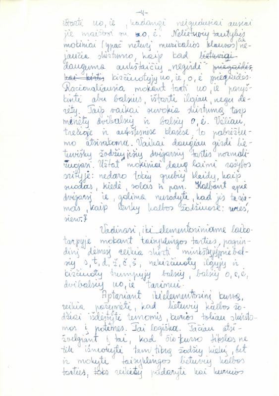 Lietuvių filologo, „Visuotinės lietuvių enciklopedijos“ vyriausiojo redaktoriaus, vertėjo, žurnalisto Antano Elizeušo Račio darbas „Kai kurie lietuvių kalbos tarties ir rašybos mokymo lenkiškų mokyklų pradinėse klasėse klausimai“