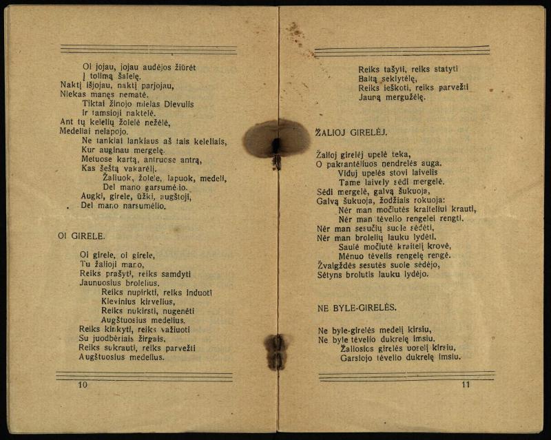 Žaliosios girios giesmės : (Krykliniečių dainos) / surašė Dievo Muzikantas ; išleido Antanas Dirsė