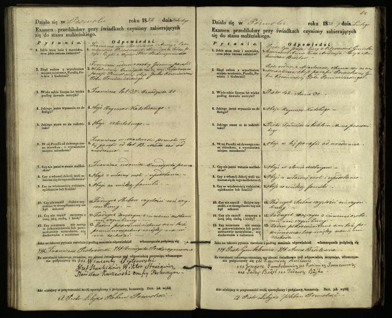 Pasvalio Romos katalikų parapijos bažnyčios 1849–1859 metų priešjungtuvinės apklausos knyga