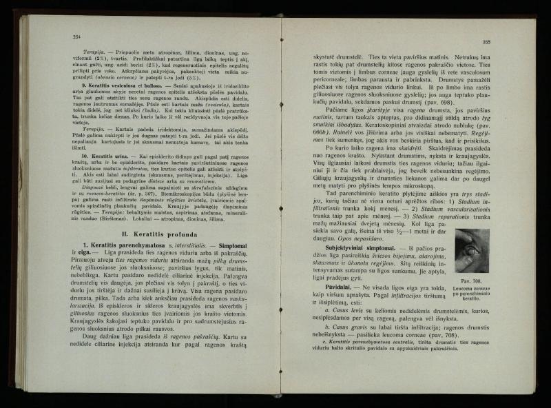 Akių ligų vadovas / Petras Avižonis. – Kaunas: Medicinos fakultetao leidinys, 1940. – VIII, 841, [2] p., 18 iliustr. lap.