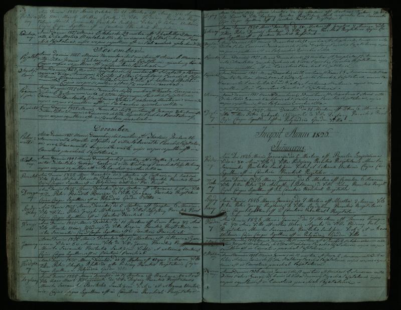 Pušaloto Romos katalikų parapijos bažnyčios 1810–1827 metų mirties metrikų knyga