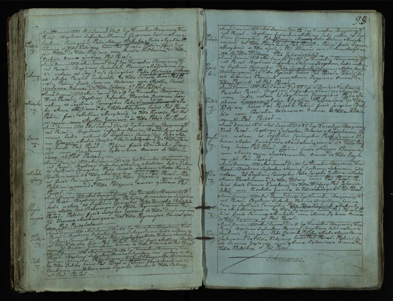 Pušaloto Romos katalikų parapijos bažnyčios 1802–1814 metų krikšto metrikų knyga