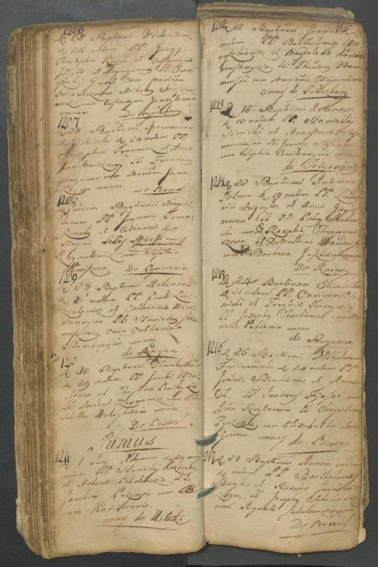 Pasvalio Romos katalikų parapijos bažnyčios 1749–1772 metų krikšto metrikų knyga