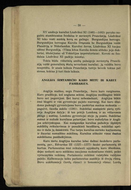 Vidurinių amžių istorija: vadovėlis vidurinėms ir aukštesniosioms mokykloms / K. Kliuksinas. – Kaunas: Sakalas, 1935. – 137, [5] p.