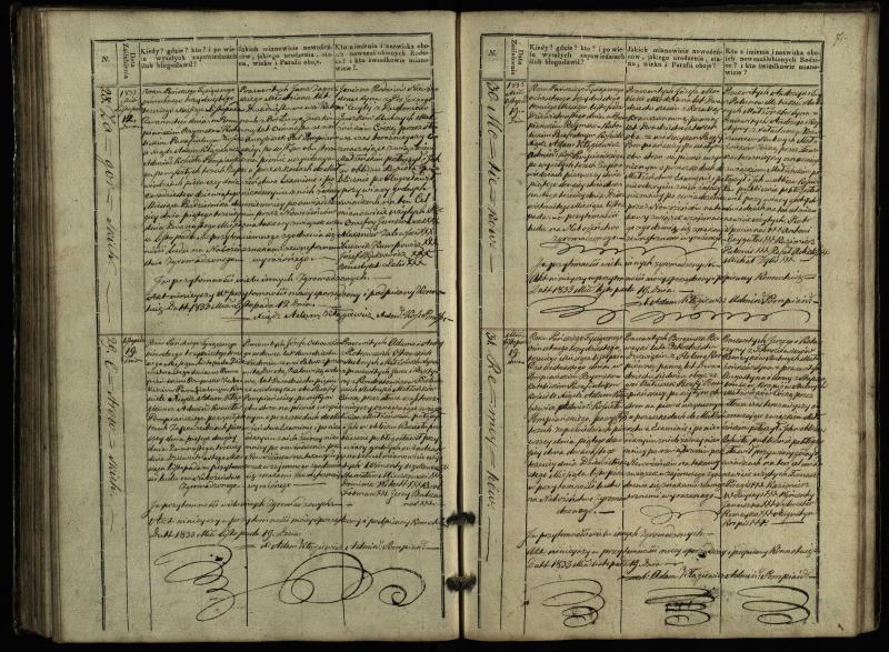 Pumpėnų Romos katalikų parapijos bažnyčios 1827–1836 metų jungtuvių metrikų knyga