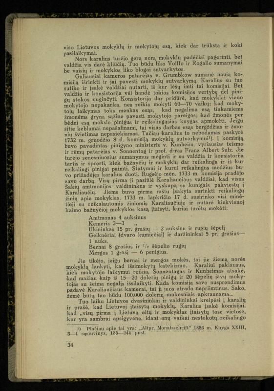 Mažosios Lietuvos mokyklos ir lietuvių kova dėl gimtosios kalbos / Ansas Bruožis; redagavo Vincas Vileišis. – Kaunas: Didž. ir Maž. Lietuvos kultūr. bendradarbiavimo s-gos Finansų m-jos tarnautojų skyriaus leidinys, 1935. – 94, [2] p.