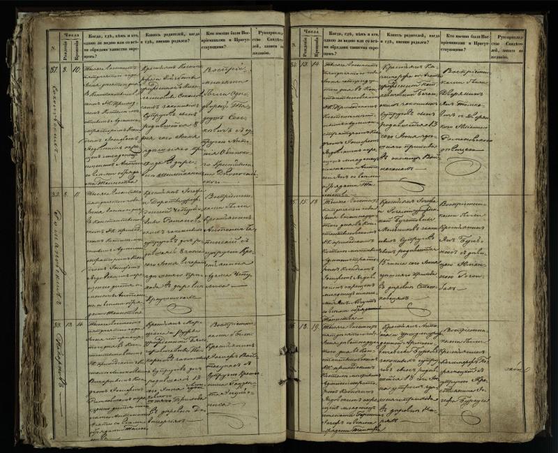Vaškų (Konstantinavo) Romos katalikų parapijos bažnyčios 1849–1855 krikšto metrikų knyga