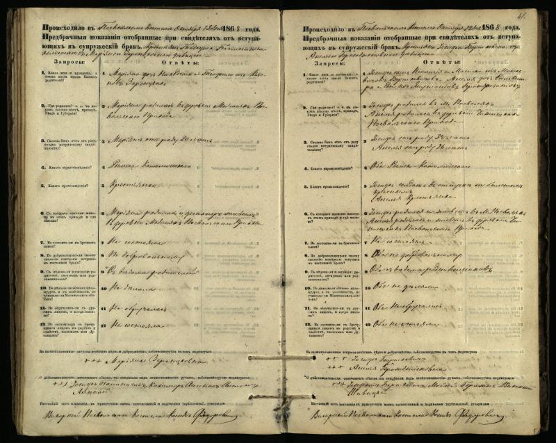 Pasvalio Romos katalikų parapijos bažnyčios 1866–1876 metų priešjungtuvinės apklausos knyga