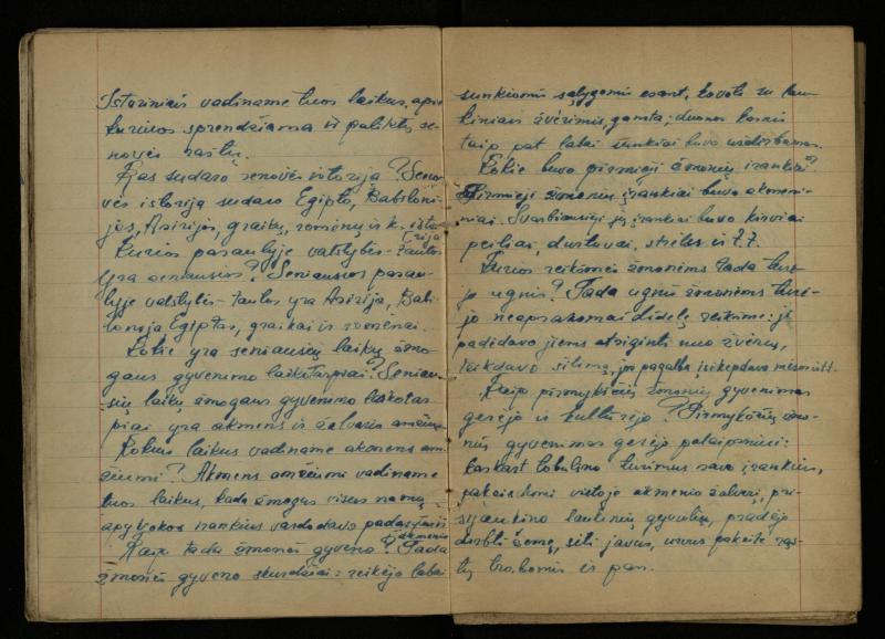 Žurnalisto, literato, vertėjo Kazimiero Pūro įrišti sąsiuviniai