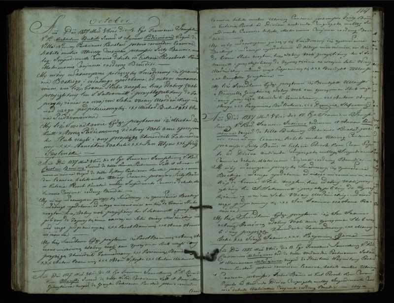 Vaškų (Konstantinavo) Romos katalikų parapijos bažnyčios 1809–1827 metų jungtuvių metrikų knyga