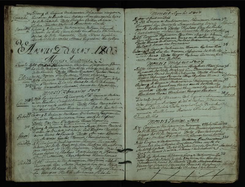 Pasvalio Romos katalikų parapijos bažnyčios 1793–1824 metų jungtuvių metrikų knyga