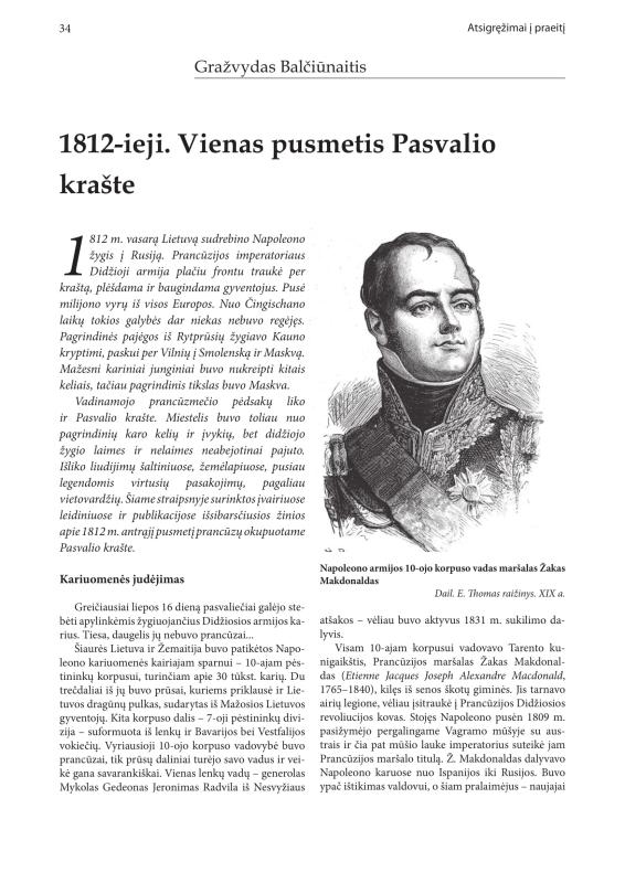 Šiaurietiški atsivėrimai : Pasvalio krašto istorijos ir kultūros žurnalas 2012, nr. 1 (32)