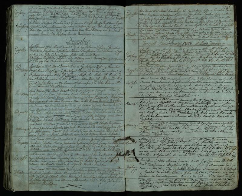 Pušaloto Romos katalikų parapijos bažnyčios 1814–1822 metų krikšto metrikų knyga