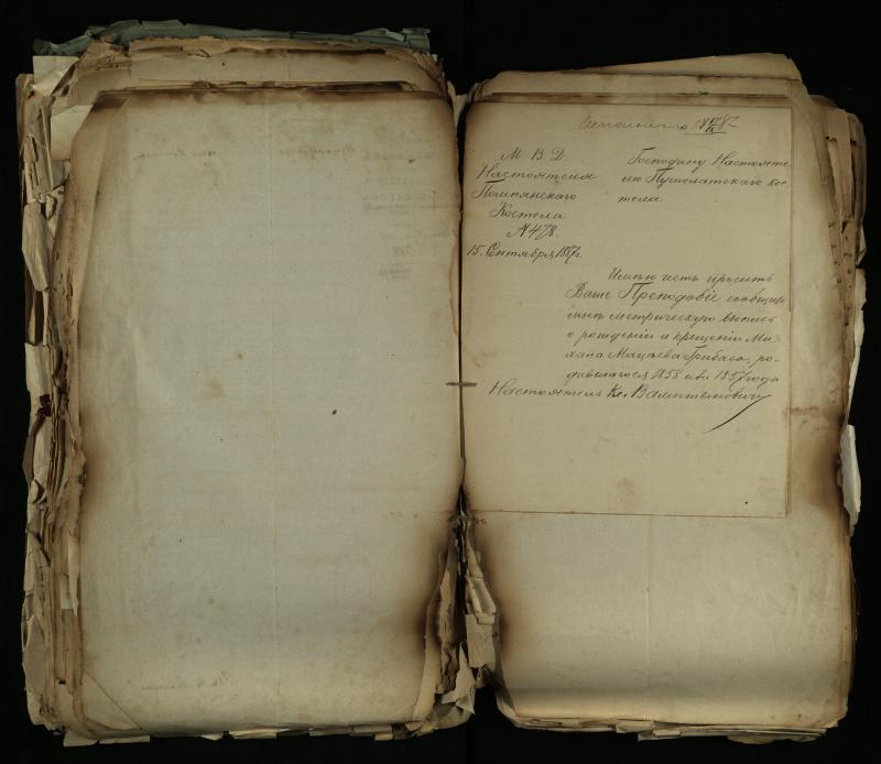 Pušaloto Romos katalikų parapijos bažnyčios 1884–1900 metų gaunamų raštų knyga