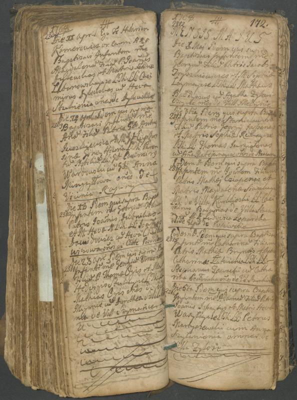 Pasvalio Romos katalikų parapijos bažnyčios 1749–1772 metų krikšto metrikų knyga