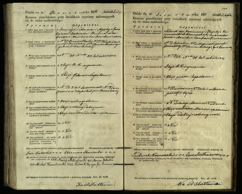 Pasvalio Romos katalikų parapijos bažnyčios 1849–1859 metų priešjungtuvinės apklausos knyga