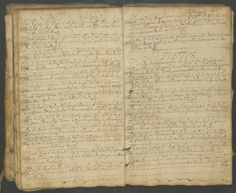 Pasvalio Romos katalikų parapijos bažnyčios 1703–1718 metų krikšto metrikų knyga