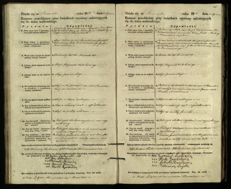 Pasvalio Romos katalikų parapijos bažnyčios 1849–1859 metų priešjungtuvinės apklausos knyga