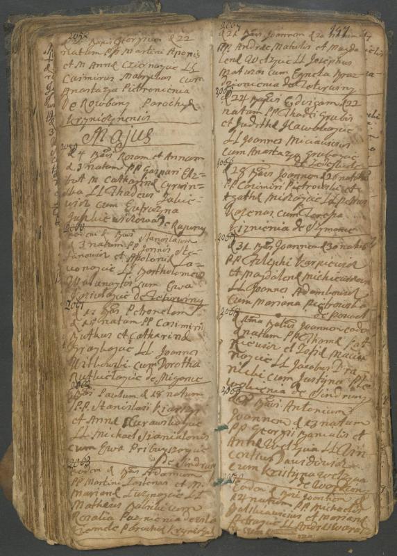 Pasvalio Romos katalikų parapijos bažnyčios 1749–1772 metų krikšto metrikų knyga
