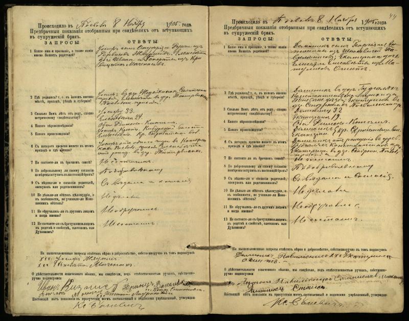 Pasvalio Romos katalikų parapijos bažnyčios 1903–1917 metų priešjungtuvinės apklausos knyga