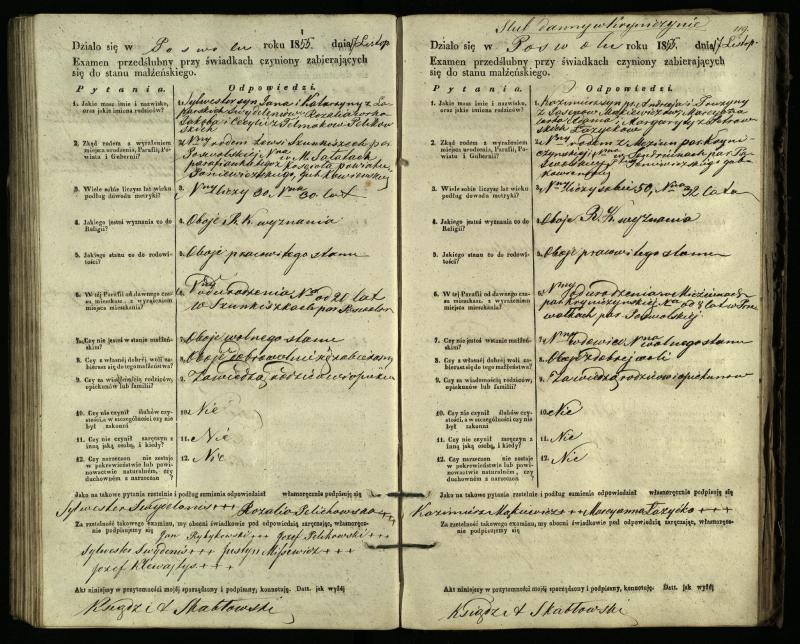 Pasvalio Romos katalikų parapijos bažnyčios 1849–1859 metų priešjungtuvinės apklausos knyga