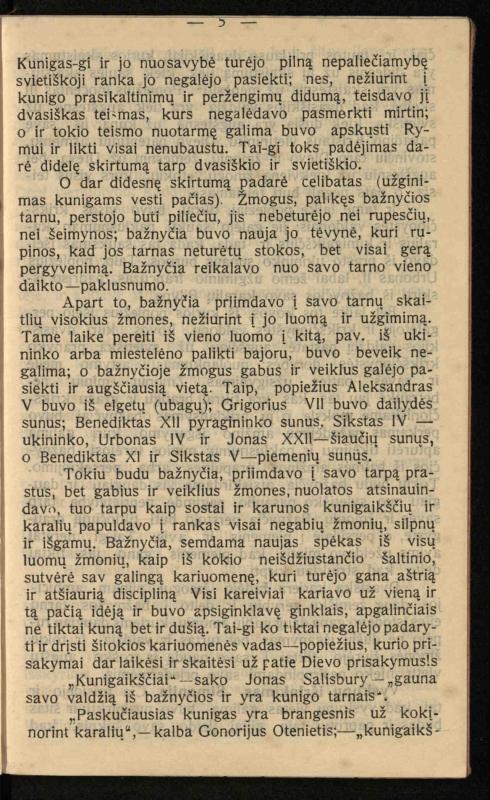 Viduramžių bažnyčios vaizdas / (historiškas piešinėlis Li); sutrumpino ir sulietuvino kun. Jonas Šepetys. – [S.l.]: [s.n.], 1912 (Vilnius: M. Kuktos sp.). – 31 p.