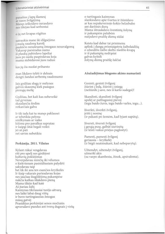Šiaurietiški atsivėrimai : Pasvalio krašto istorijos ir kultūros žurnalas 2011, nr. 2 (31)