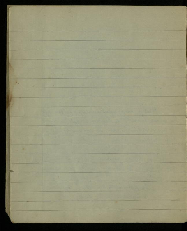 Žurnalisto, literato, vertėjo Kazimiero Pūro kūrybos I sąsiuvinis. Apsakymas (autobiografinė impresija), 1950 m.