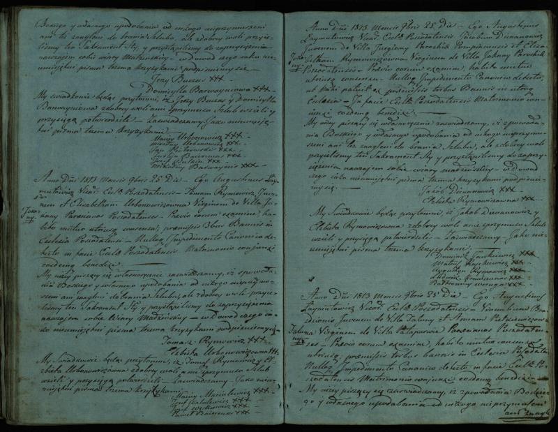 Pušaloto Romos katalikų parapijos bažnyčios 1810–1819 metų jungtuvių metrikų knyga