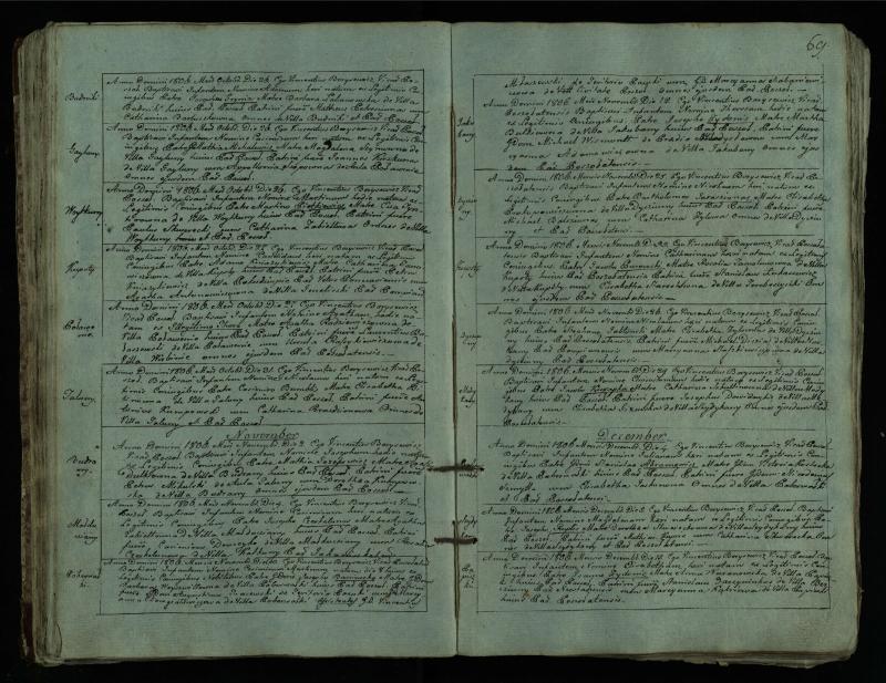 Pušaloto Romos katalikų parapijos bažnyčios 1802–1814 metų krikšto metrikų knyga
