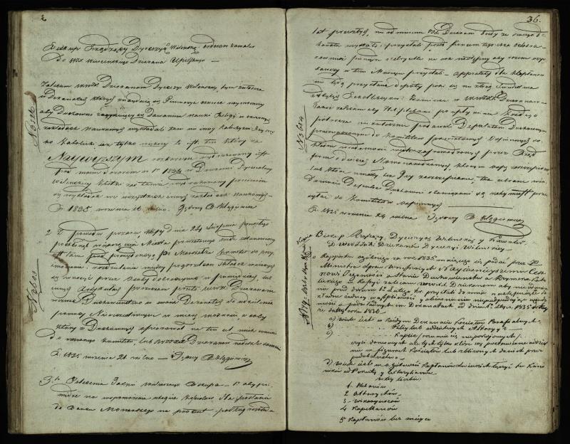 Pasvalio Romos katalikų parapijos bažnyčios 1825–1839 metų jungtuvių metrikų knyga, susirašinėjimai