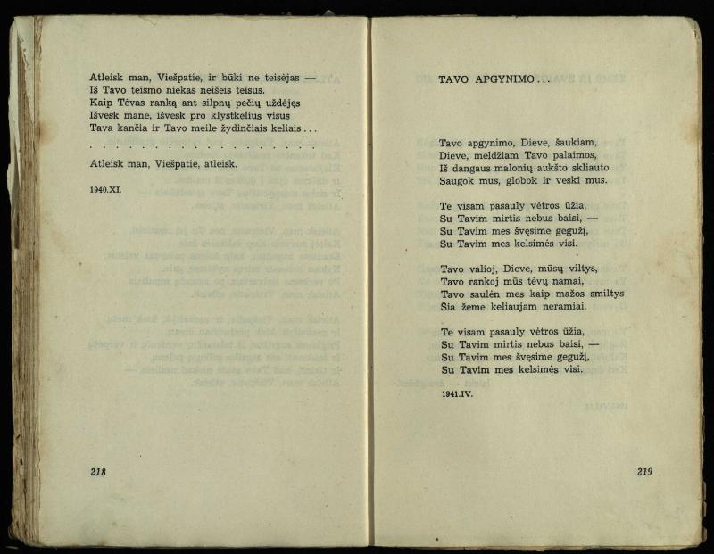 Per pasaulį keliauja žmogus : rinktinė poezija