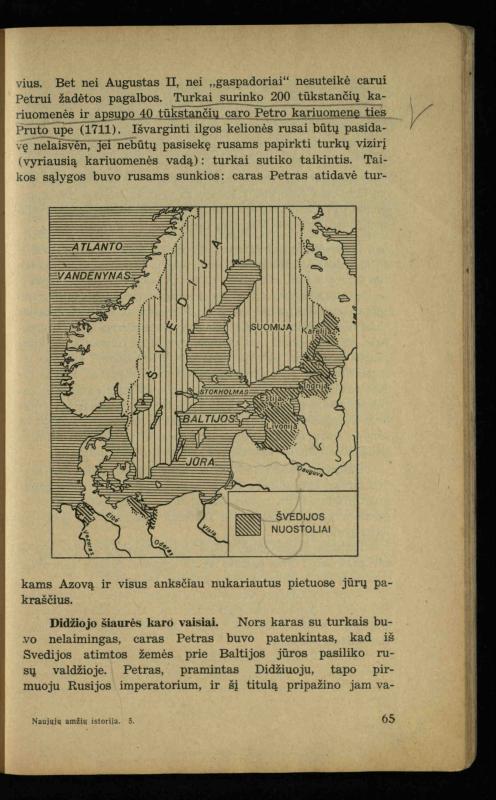 Naujųjų amžių istorija: vadovėlis vidurinėms mokykloms / K. Kliuksinas. – Kaunas: Sakalas, 1936. – 160 p.