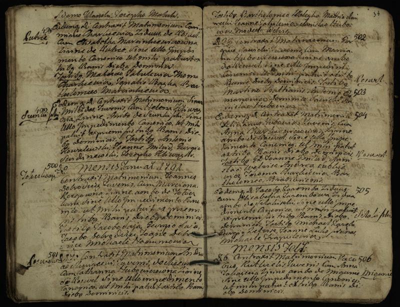 Pasvalio Romos katalikų parapijos bažnyčios 1776–1793 metų jungtuvių metrikų knyga