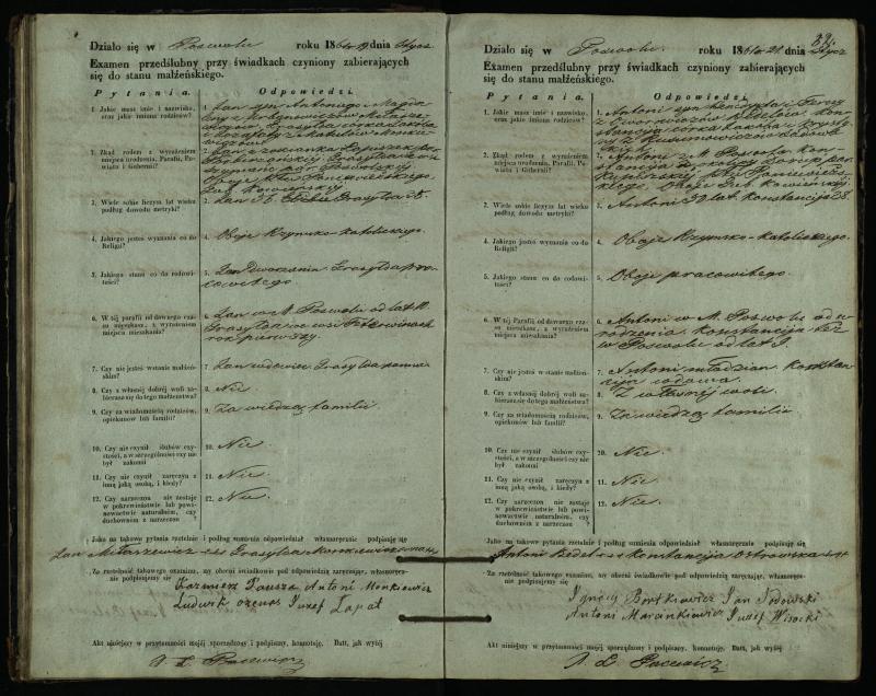 Pasvalio Romos katalikų parapijos bažnyčios 1859–1867 metų priešjungtuvinės apklausos knyga