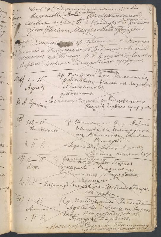 Pumpėnų Romos katalikų parapijos bažnyčios 1906–1917 metų krikšto metrikų juodraštis